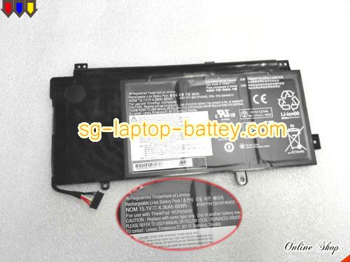 Genuine LENOVO ThinkPad Yoga 15 Battery For laptop 66Wh, 4.36Ah, 15.1V, Black , Li-ion