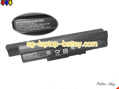 Genuine COMPAL QAL51 Battery For laptop 7800mAh, 87Wh , 11.1V, Black , Li-ion