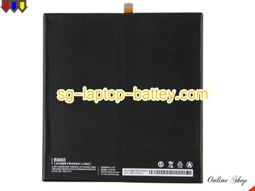Genuine XIAOMI BM60 Laptop Battery  rechargeable 6520mAh, 23.71Wh Black In Singapore 