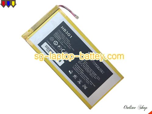 Genuine HUAWEI HB3G1 Laptop Computer Battery HB3G1H rechargeable 4100mAh, 15.2Wh Black In Singapore 