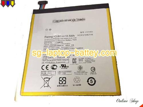 Genuine ASUS 0B200-01580000 Laptop Battery C11P1502 rechargeable 4750mAh, 18Wh  In Singapore 