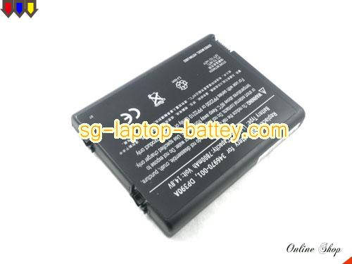 Replacement HP HSTNN-DB02 Laptop Battery 383966-001 rechargeable 6600mAh Black In Singapore 