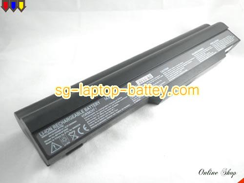 Replacement MEDION ICR18650NH Laptop Battery 40026032(HYB) rechargeable 6600mAh Black In Singapore 