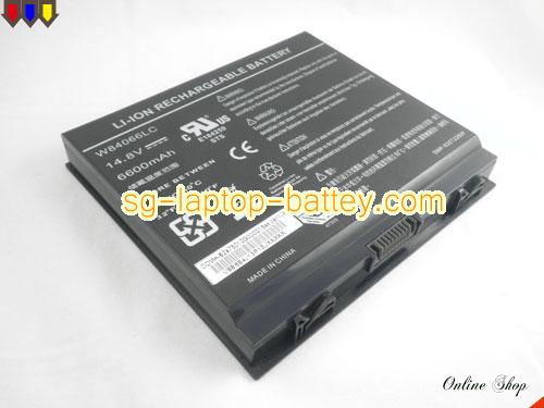 Replacement DELL W84066LC Laptop Battery W83066LC rechargeable 6600mAh Black In Singapore 