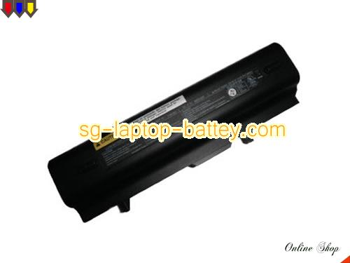 Replacement CLEVO M310BAT-6 Laptop Battery 87-M36CS-496 rechargeable 8800mAh Black In Singapore 