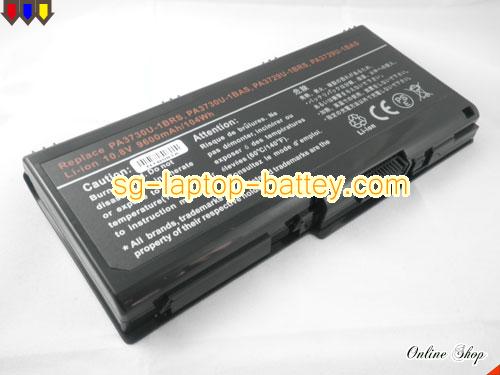 Replacement TOSHIBA PABAS207 Laptop Battery PA3730U-1BAS rechargeable 8800mAh Black In Singapore 
