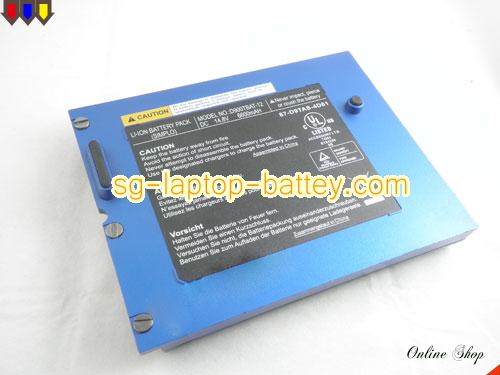 Genuine CLEVO 87-D9TAS-4D61 Laptop Battery D900TBAT rechargeable 6600mAh Blue In Singapore 