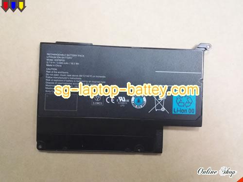 Genuine SONY SGPT112CN Laptop Battery SGPBP02 rechargeable 5000mAh, 18.5Wh Black In Singapore 