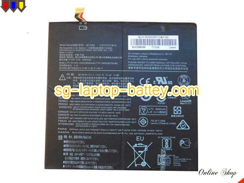 Genuine LENOVO 0813008 Laptop Battery  rechargeable 9270mAh, 34Wh Black In Singapore 