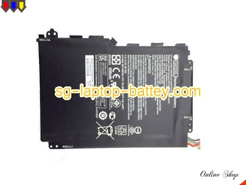 Genuine HP G102XL Laptop Battery 833657-005 rechargeable 4200mAh, 33.3Wh Black In Singapore 