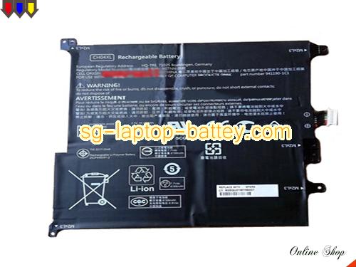 Genuine HP 941190-1C1 Laptop Battery CH04048XLPL rechargeable 6300mAh, 48.5Wh Black In Singapore 