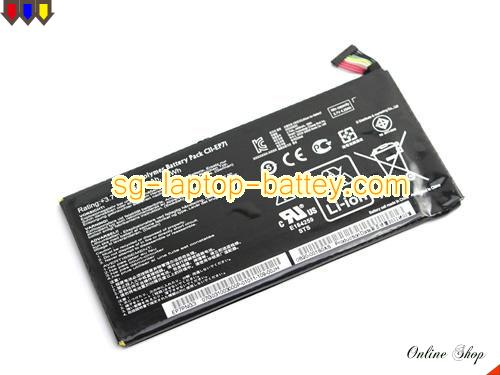 Genuine ASUS C11-EP71 Laptop Battery C11EP71 rechargeable 4400mAh, 16Wh Black In Singapore 
