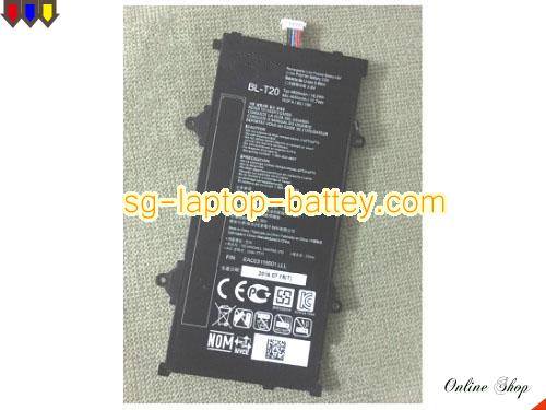 Genuine LG BL-T20 Laptop Battery  rechargeable 4800mAh, 18.2Wh Black In Singapore 