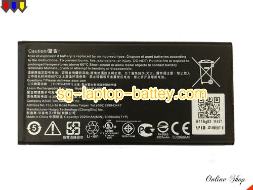 Genuine ASUS B11P1406 Laptop Battery 0B20001110000 rechargeable 2020mAh Black In Singapore 