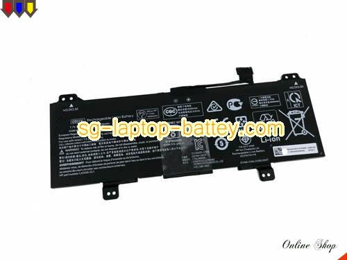 Genuine HP HSTNN-IB8W Laptop Battery GB02XL rechargeable 6150mAh, 47.3Wh Black In Singapore 
