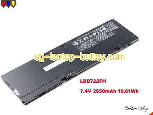Genuine LG LBB722FH Laptop Battery  rechargeable 2650mAh, 19.61Wh , 2.65Ah Black In Singapore 