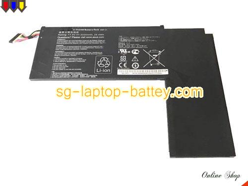 Genuine ASUS MBP01 Laptop Battery MBP-01 rechargeable 3300mAh, 24.4Wh Black In Singapore 