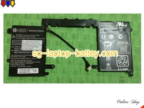 Genuine HP 756186-421 Laptop Battery 756416-001 rechargeable 30Wh Black In Singapore 