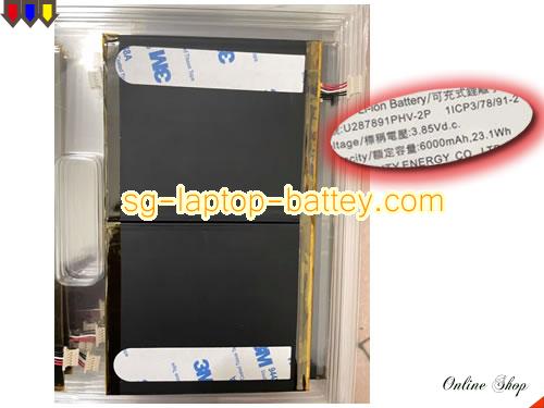 Genuine ACER U287891PHV-2P Laptop Computer Battery  rechargeable 6000mAh, 23.1Wh  In Singapore 