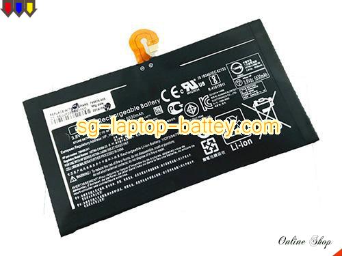 Genuine HP 799578-005 Laptop Battery 799499-2C1 rechargeable 5530mAh, 21Wh Black In Singapore 