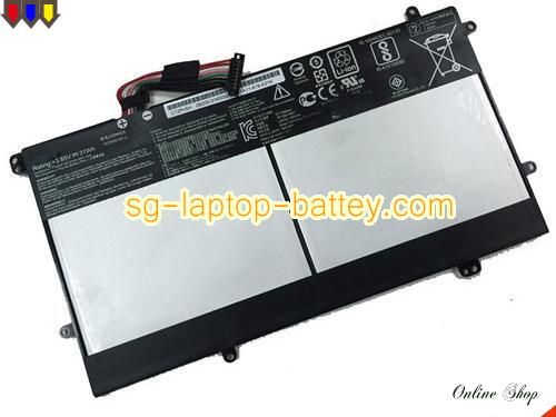 Genuine ASUS 0B200-01550000 Laptop Battery C12N1432 rechargeable 8000mAh, 31Wh Black In Singapore 