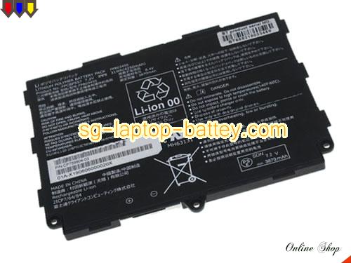 Genuine FUJITSU 2ICP7/64/84 Laptop Battery FPB0345S rechargeable 4250mAh, 31Wh Black In Singapore 