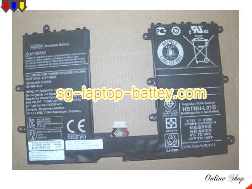 Genuine HP HSTNN-Q12C Laptop Battery HSTNN-L01B rechargeable 31Wh Black In Singapore 
