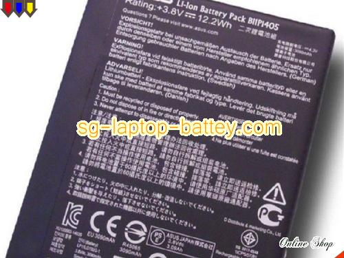 Genuine ASUS B11P1405 Laptop Battery  rechargeable 3090mAh, 12.2Wh Black In Singapore 