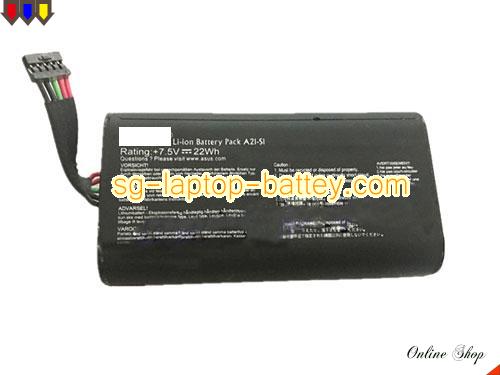 Genuine ASUS A21-S1 Laptop Battery A21LM2H rechargeable 2850mAh, 22Wh Black In Singapore 