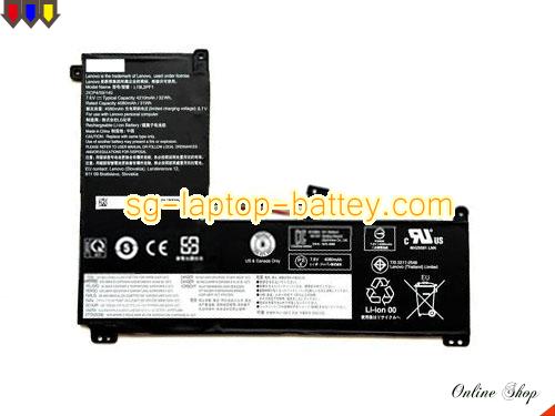Genuine LENOVO 2ICP4/59/138 Laptop Battery L19M2PF1 rechargeable 4270mAh, 32Wh Black In Singapore 