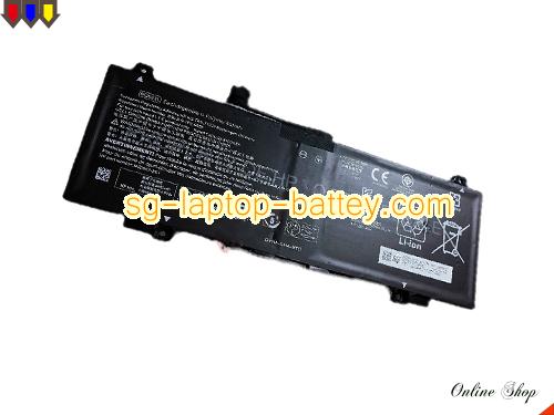 Genuine HP M25914-005 Laptop Battery GG02XL rechargeable 6000mAh, 47.3Wh Black In Singapore 