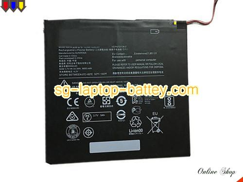 Genuine LENOVO 5B10L60476 Laptop Battery LENM1029CWP rechargeable 9000mAh, 33Wh Black In Singapore 