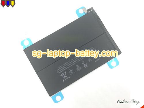Replacement APPLE A1600 Laptop Battery A1490 rechargeable 6471mAh, 21.31Wh Black In Singapore 