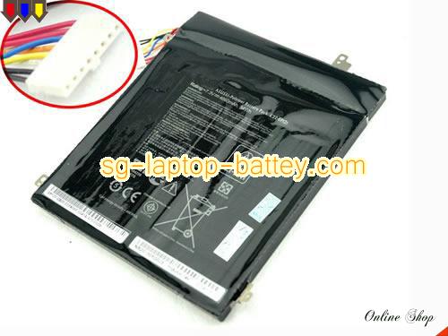 Genuine ASUS EP121-1A010M Laptop Battery C22-EP121 rechargeable 4660mAh, 34Wh Black In Singapore 