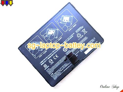 Genuine GETAC 338040000063 Laptop Computer Battery BP-TKS-12/3360 rechargeable 6720mAh, 24.864Wh  In Singapore 