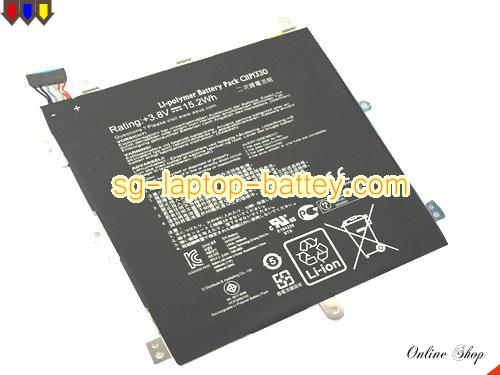 Genuine ASUS CIIPI330 Laptop Battery C11P1330 rechargeable 4000mAh, 15.2Wh Black In Singapore 