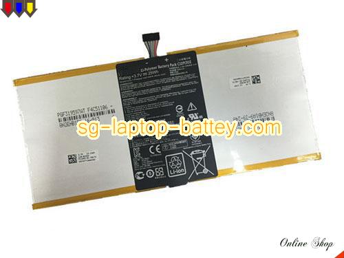 Genuine ASUS C12P1302 Laptop Battery  rechargeable 6756mAh, 25Wh Black In Singapore 