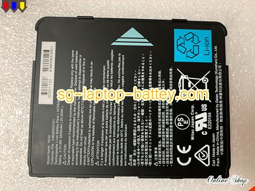 Genuine MITAC 1ICP6/54/78-2 Laptop Computer Battery N630 rechargeable 5500mAh, 20.35Wh  In Singapore 