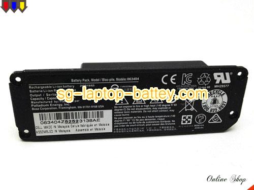 Genuine BOSE 063287 Battery 063404 rechargeable 2230mAh, 17Wh  In Singapore 