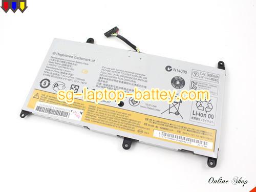 Genuine LENOVO L11S2P01 Laptop Battery L11M2P01 rechargeable 27Wh Black In Singapore 