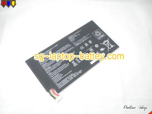 Genuine ASUS C11TF400CD Laptop Battery C11-TF400CD rechargeable 5070mAh, 19Wh Black In Singapore 