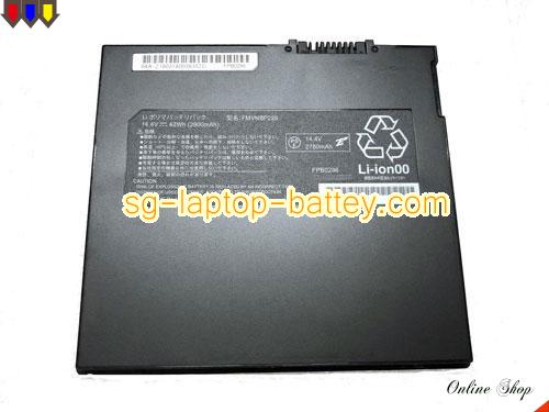 Genuine FUJITSU CP622200-01 Laptop Battery FMVNBP226 rechargeable 2900mAh, 42Wh Black In Singapore 