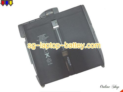 Replacement APPLE A1219 Laptop Battery 616-0478 rechargeable 6600mAh, 24.8Wh Black In Singapore 