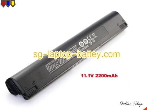 Genuine CLEVO 6-87-M110S-4D41 Laptop Battery M1100BAT rechargeable 2200mAh, 24.42Wh Black In Singapore 