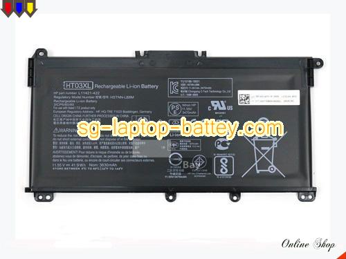 Genuine HP HT03041XL Laptop Battery HSTNN-DB8S rechargeable 3600mAh, 41.04Wh Black In Singapore 