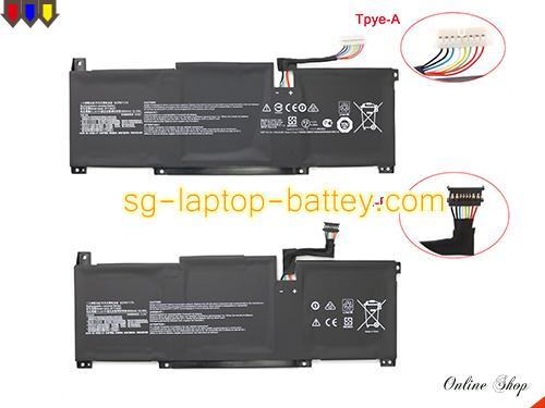 Genuine MSI 3ICP6/71/74 Laptop Battery BTY-M491 rechargeable 4600mAh, 52.4Wh Black In Singapore 
