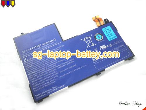 Replacement ACER AP11A8F Laptop Battery  rechargeable 6700mAh Black In Singapore 