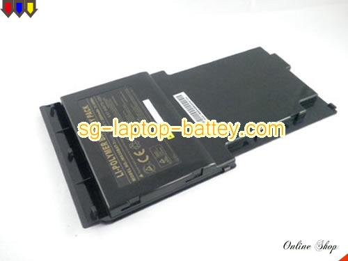 Genuine CLEVO 6-87-W84TS-4Z91 Laptop Battery W830BAT-3 rechargeable 2800mAh Black In Singapore 