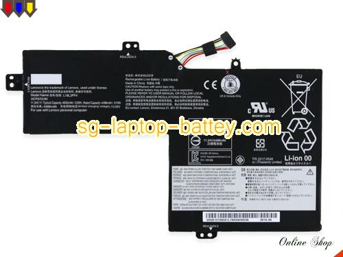 Genuine LENOVO 3ICP6/55/90 Laptop Battery 5B10T09091 rechargeable 4630mAh, 52.5Wh Black In Singapore 