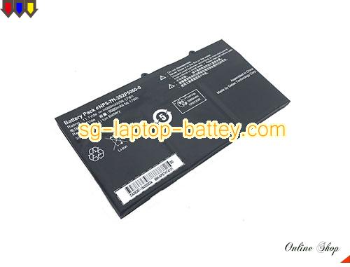 Genuine GETAC NP57H3S2P50600 Laptop Battery NP5-7H-3S2P5060-0 rechargeable 5060mAh, 71Wh Black In Singapore 